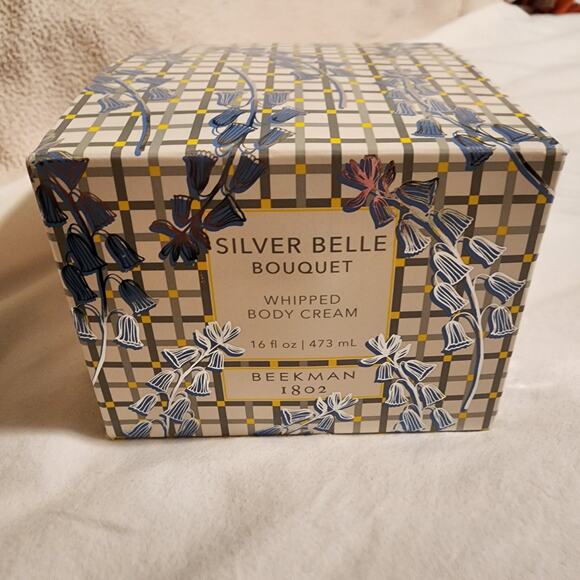 Beekman 1802 Silver Belle Bouquet whipped body cream 16 oz goat milk NIB - Picture 1 of 5